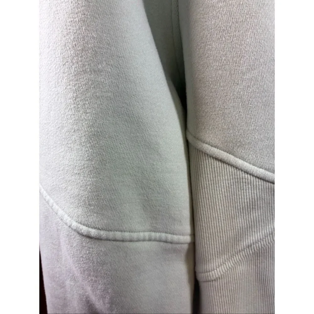 Lululemon 1/2 Zip Scuba Hoodie in Mint Green Size XL/XXL